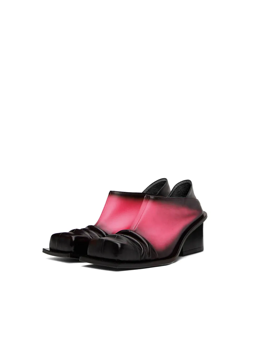 Fidan Novruzova Convertible Pink Ombre Mules