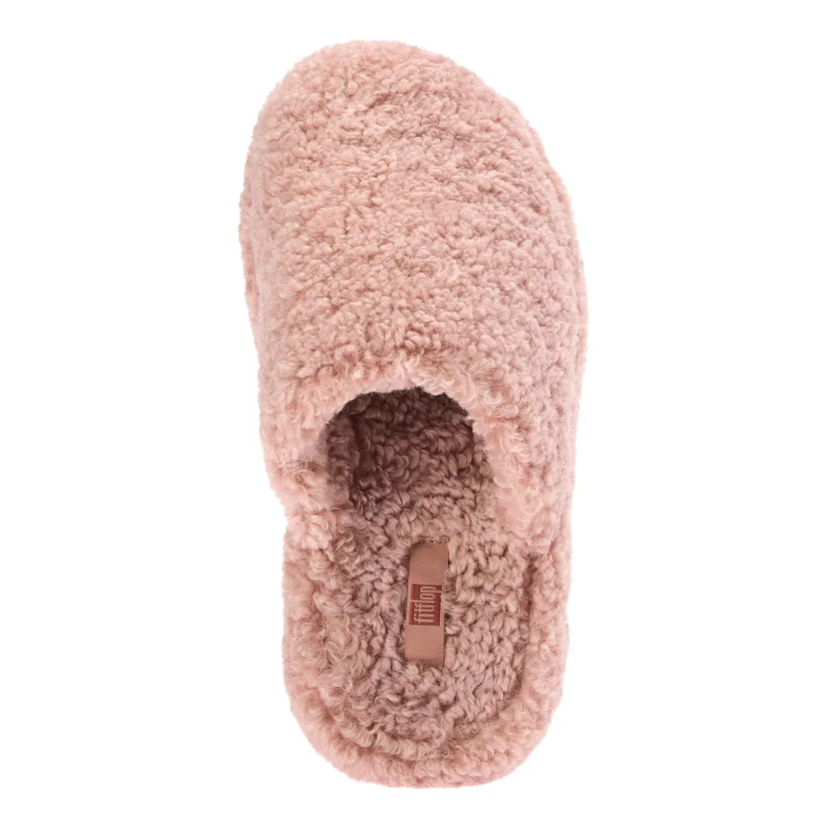      FitFlop iQushion D-Luxe Padded Teddy Slipper Mules     