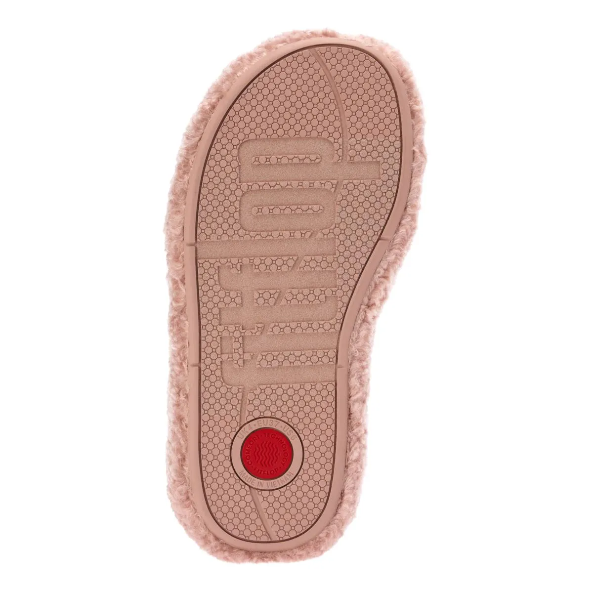      FitFlop iQushion D-Luxe Padded Teddy Slipper Mules     