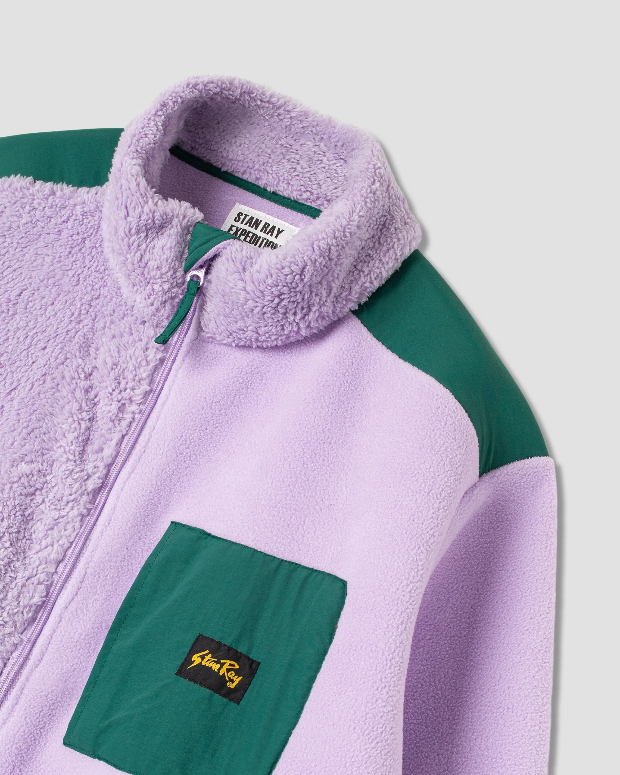 Fleece Jacket (Lavender)