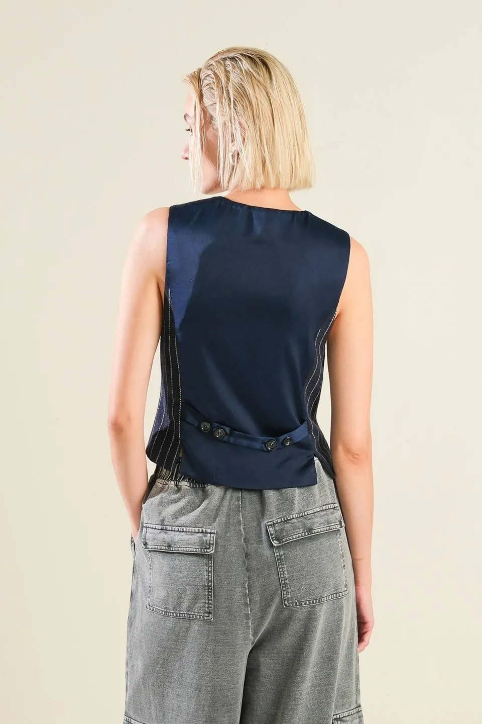 FOREVER CONNECTED WOVEN VEST