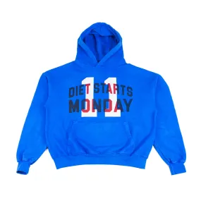 French Terry Collegiate Hoodie (Blue)