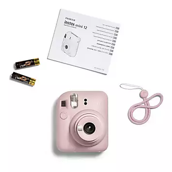 Fujifilm Instax Mini 12 Instant Camera - Blossom Pink | Kaleidoscope