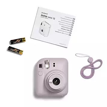 Fujifilm Instax Mini 12 Instant Camera - Lilac Purple | Kaleidoscope