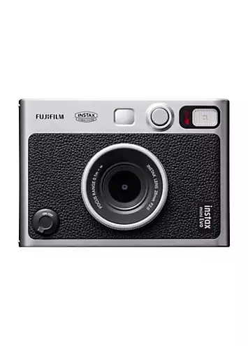 Fujifilm Instax Mini Evo Hybrid Instant Camera - Black | Kaleidoscope