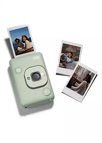 Fujifilm Instax Mini LiPlay Hybrid Instant Camera - Matcha Green | Kaleidoscope