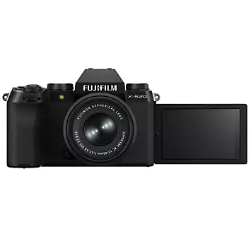 Fujifilm X-S20 Mirrorless Digital Camera with XC15-45mm F3.5-5.6 OIS PZ Lens - Black | Kaleidoscope