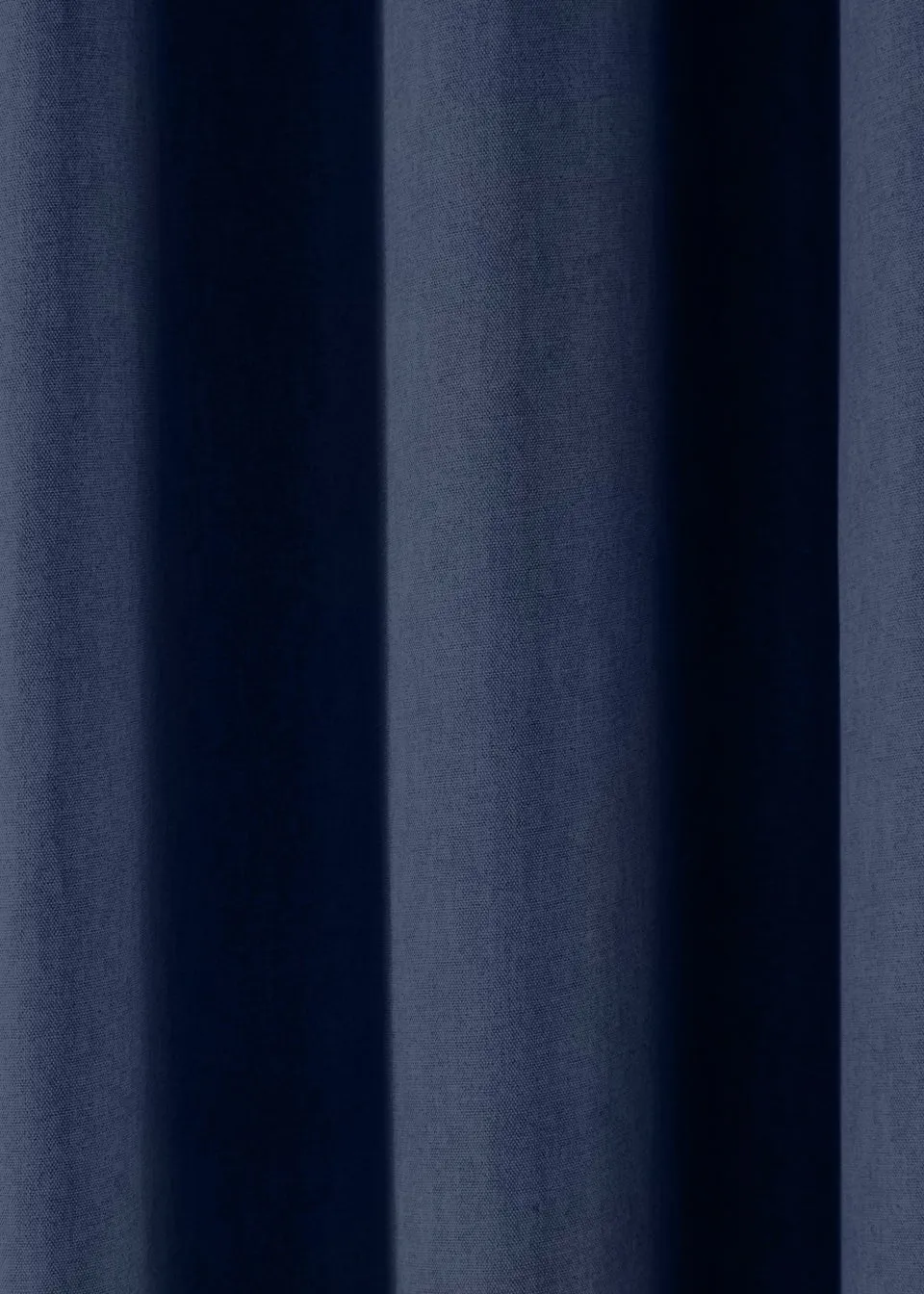 Fusion Sorbonne Navy Eyelet Curtains