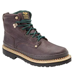 Georgia Giant Steel Toe Work Boot G6374 SOGGY BROWN