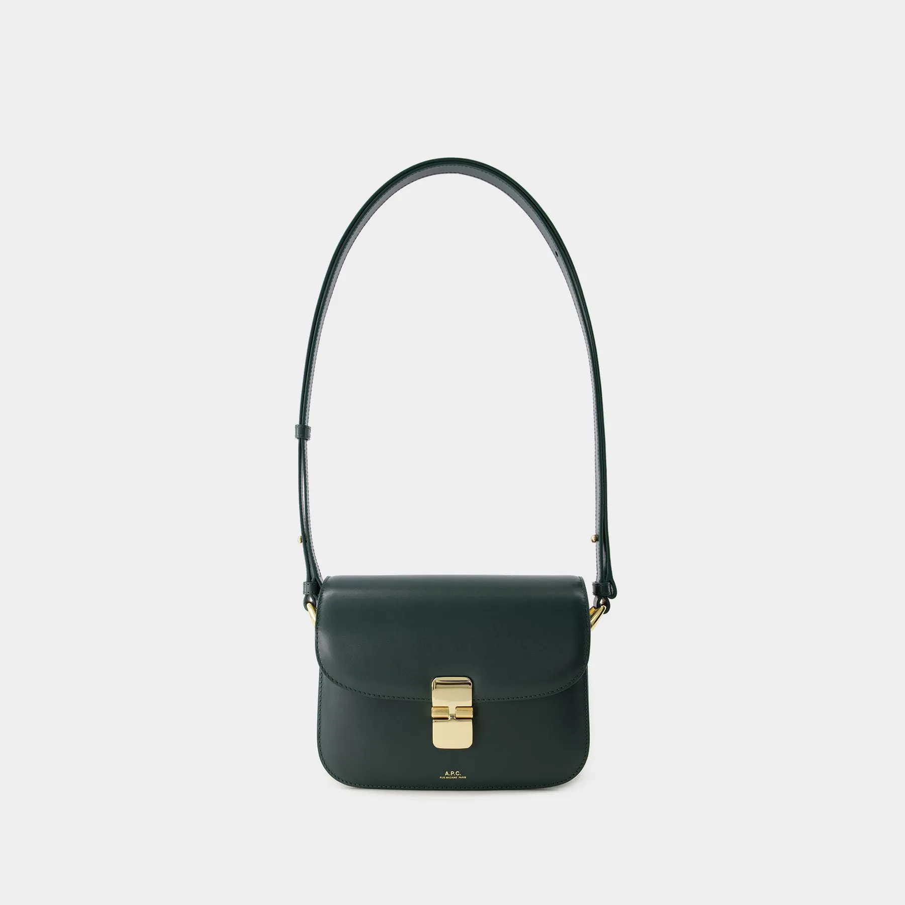 Grace Small Shoulder Bag - A.P.C. - Leather - Green