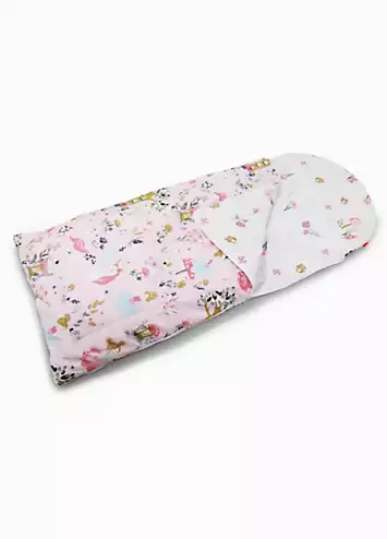 Happy Linen Co. Enchanted Forest Reversible Sleeping Bag | Kaleidoscope