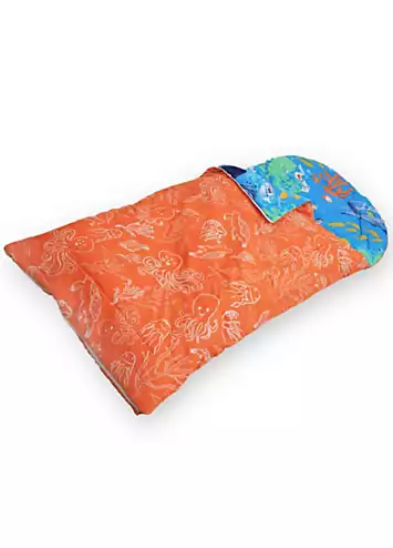 Happy Linen Co. Ocean Friends Reversible Sleeping Bag | Kaleidoscope