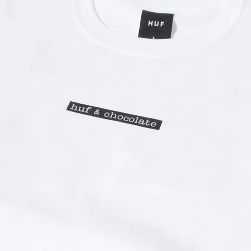 Huf X Chocolate Skateboards Shirt Southwood White 