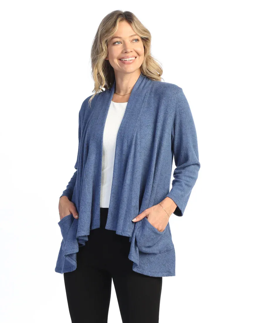 Jess & Jane VP4 Cardigan With Pockets and Buttons