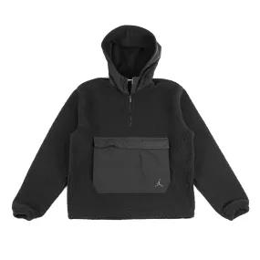 Jordan Flight High-Pile Fleece Pullover Hoodie (Black)