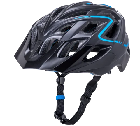 Kali Chakra Plus Reflex MTB Helmet - Matt Black-Blue