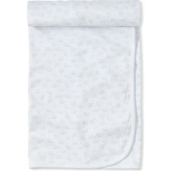 Kissy Kissy Ele-fun Blanket, Blue