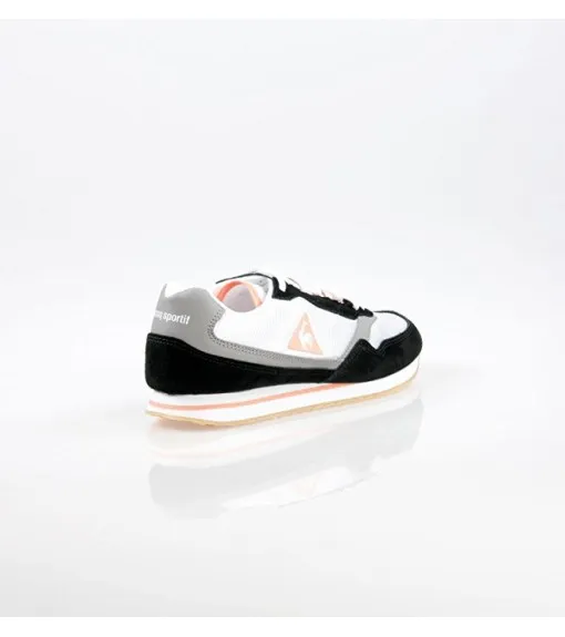 Le Coq Sportif Louise Suede Nylon/Gum Black/Papaya Trainers