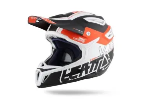 Leatt DBX 5.0 V12 Full Face Helmet - Black-Orange-White