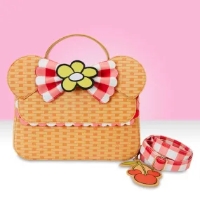 Loungefly x Disney Minnie Mouse Picnic Basket Crossbody Bag