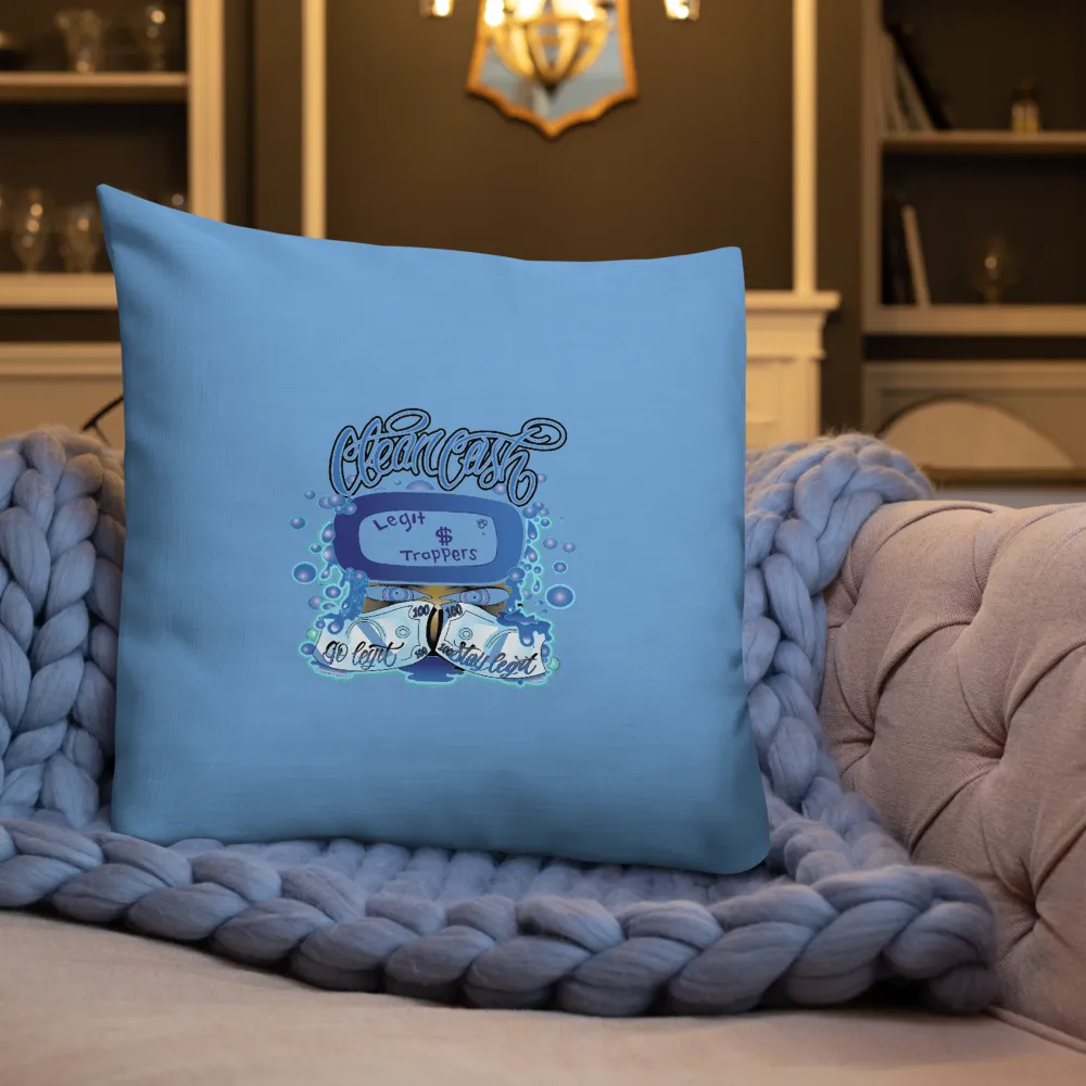 Lt wear sky blue Premium Pillow