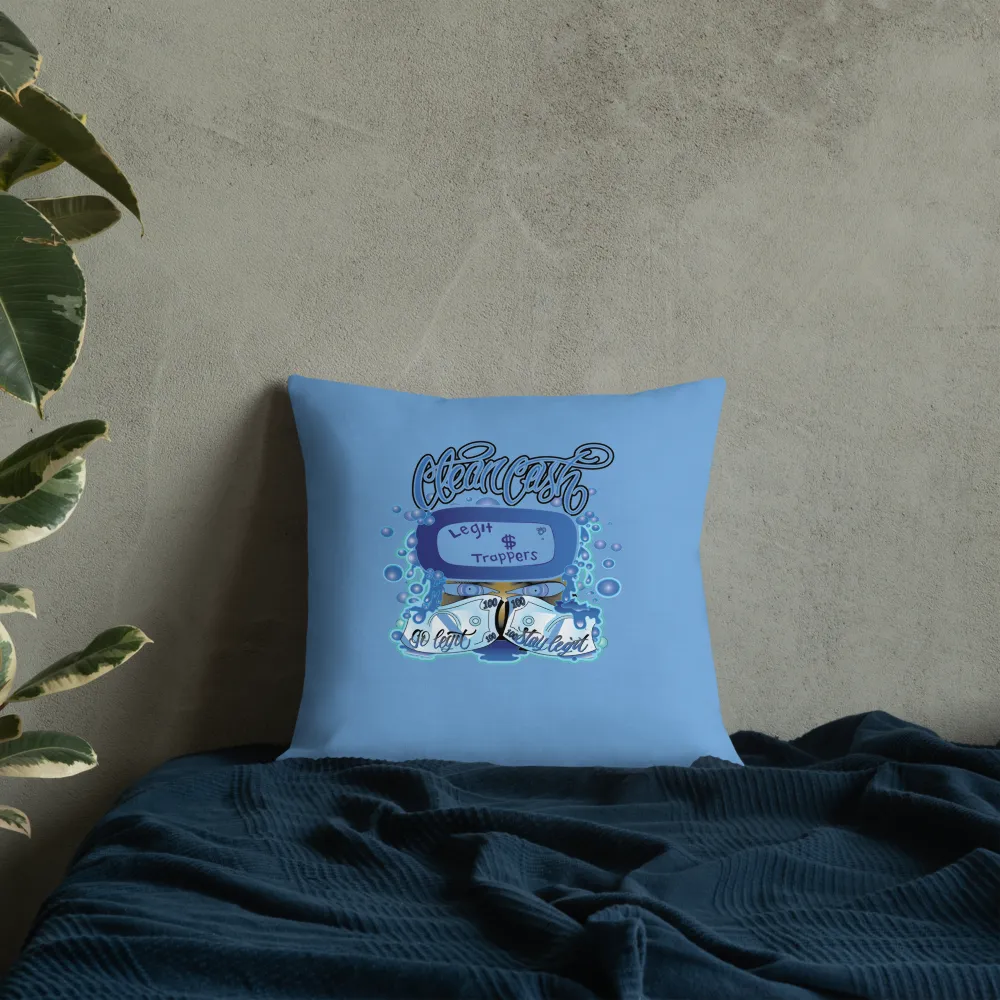 Lt wear sky blue Premium Pillow