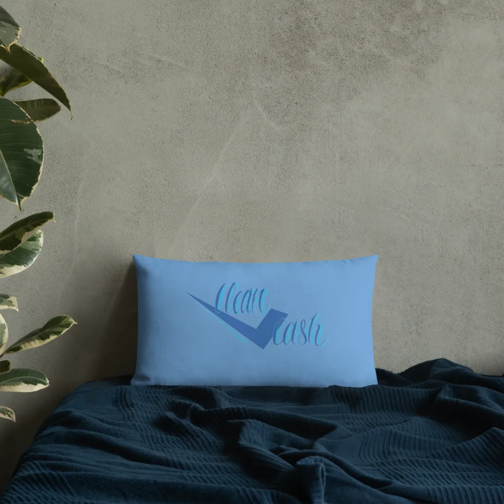 Lt wear sky blue Premium Pillow