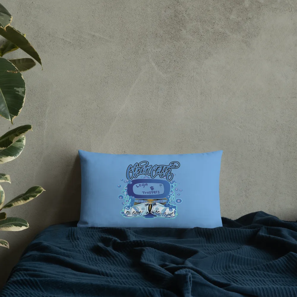 Lt wear sky blue Premium Pillow