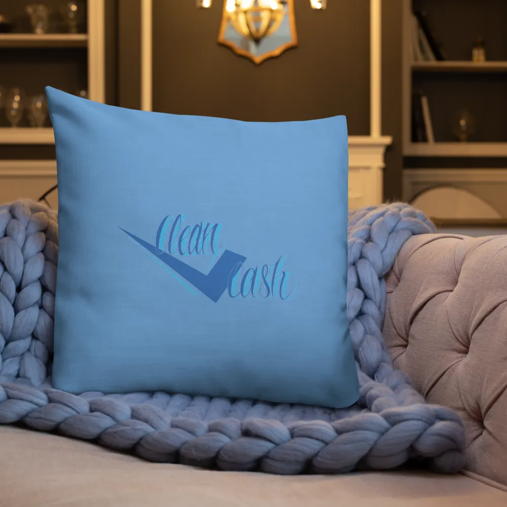 Lt wear sky blue Premium Pillow