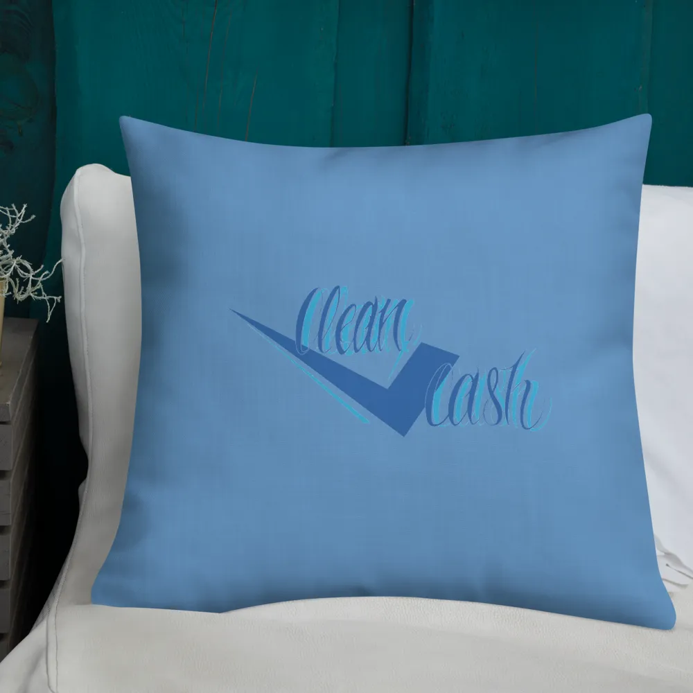 Lt wear sky blue Premium Pillow