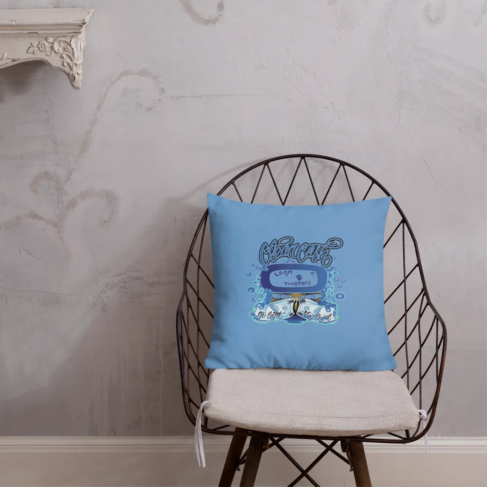 Lt wear sky blue Premium Pillow