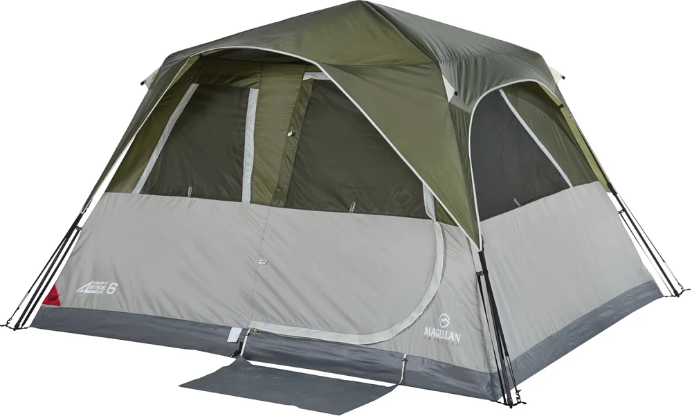 Magellan Outdoors SwiftRise 6-Person Lighted Cabin Tent