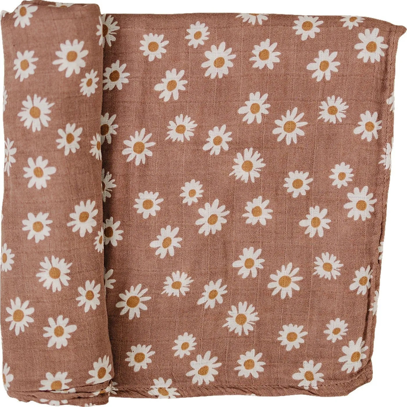 Mebie Baby Daisy Dream Muslin Swaddle Blanket *