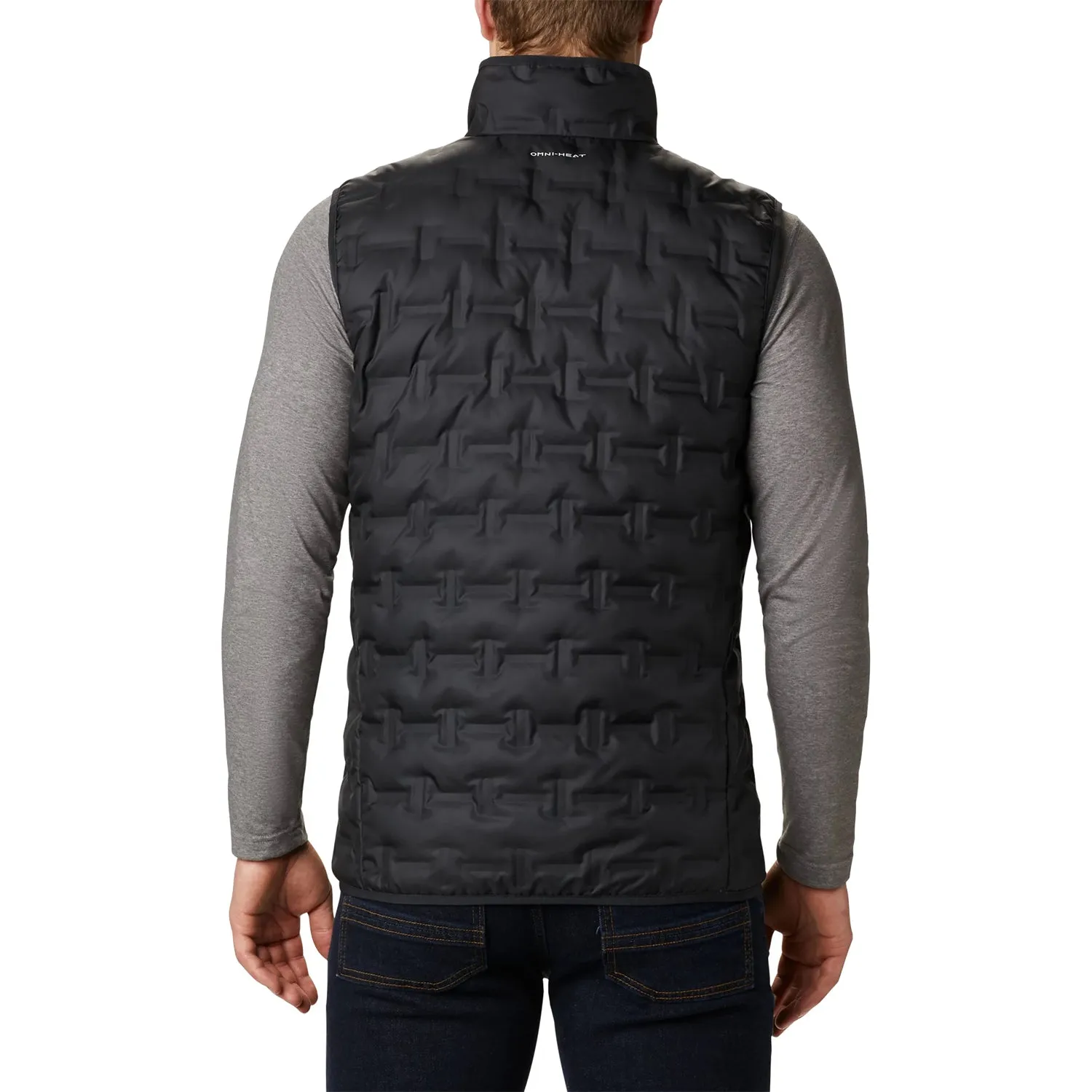 Men's Columbia Delta Ridge Down Vest Black