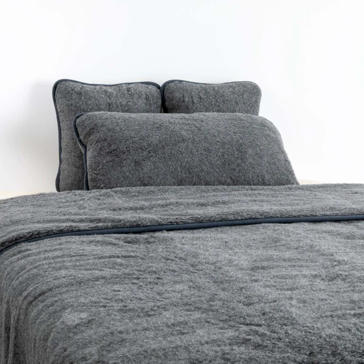 Merino Wool Quilt - Grey Shade