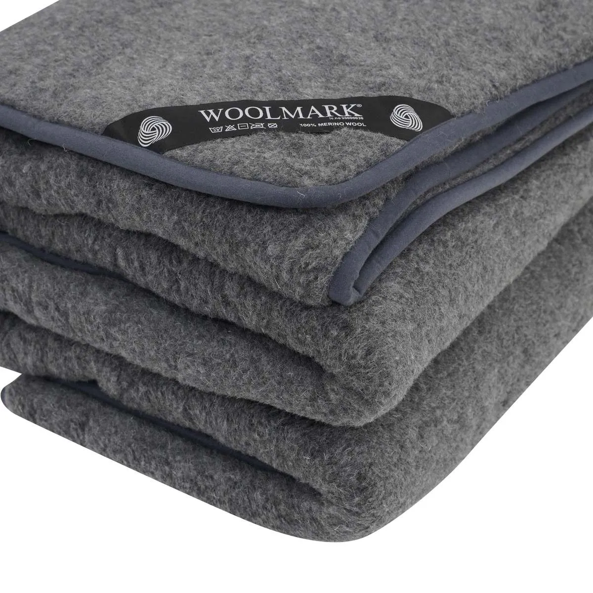 Merino Wool Quilt - Grey Shade