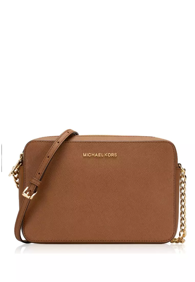 MICHAEL KORS Michael Kors Jet Set Item Large East West Crossbody Bag - Brown