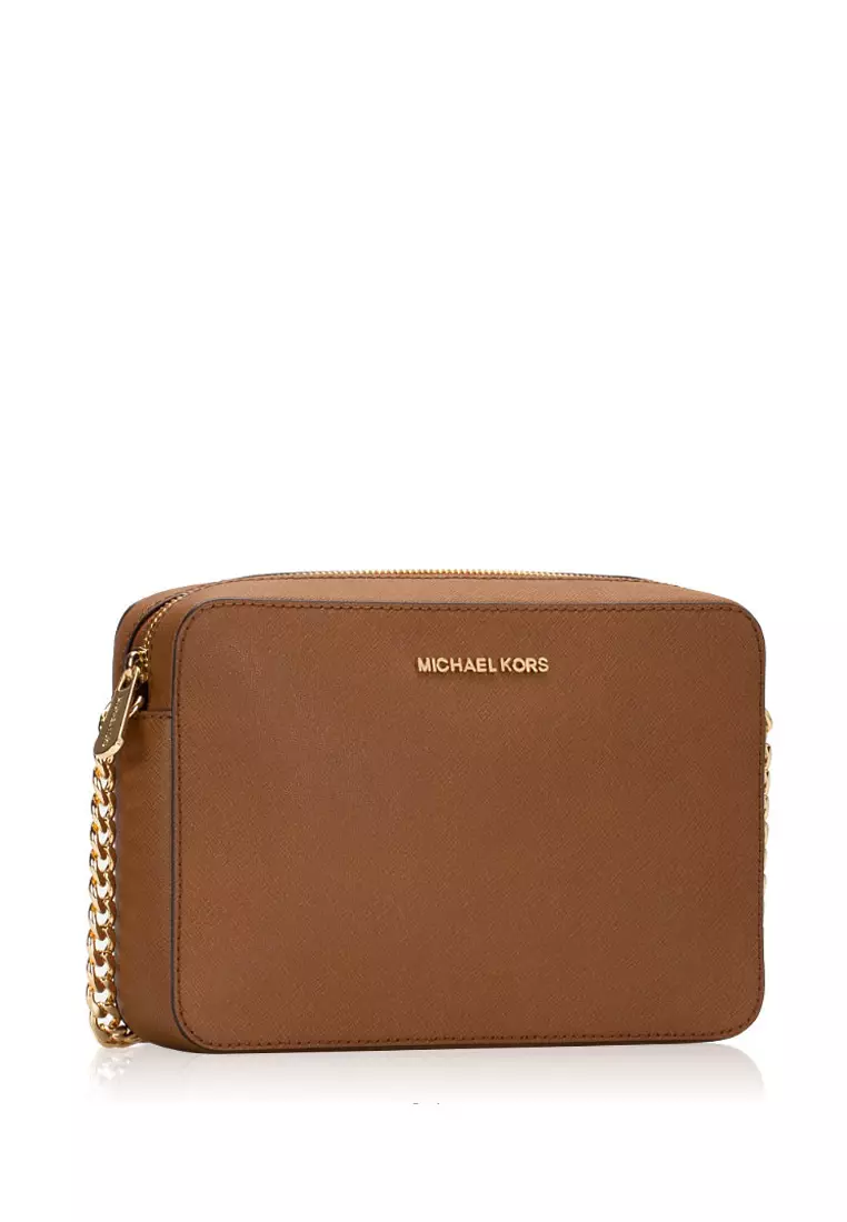 MICHAEL KORS Michael Kors Jet Set Item Large East West Crossbody Bag - Brown