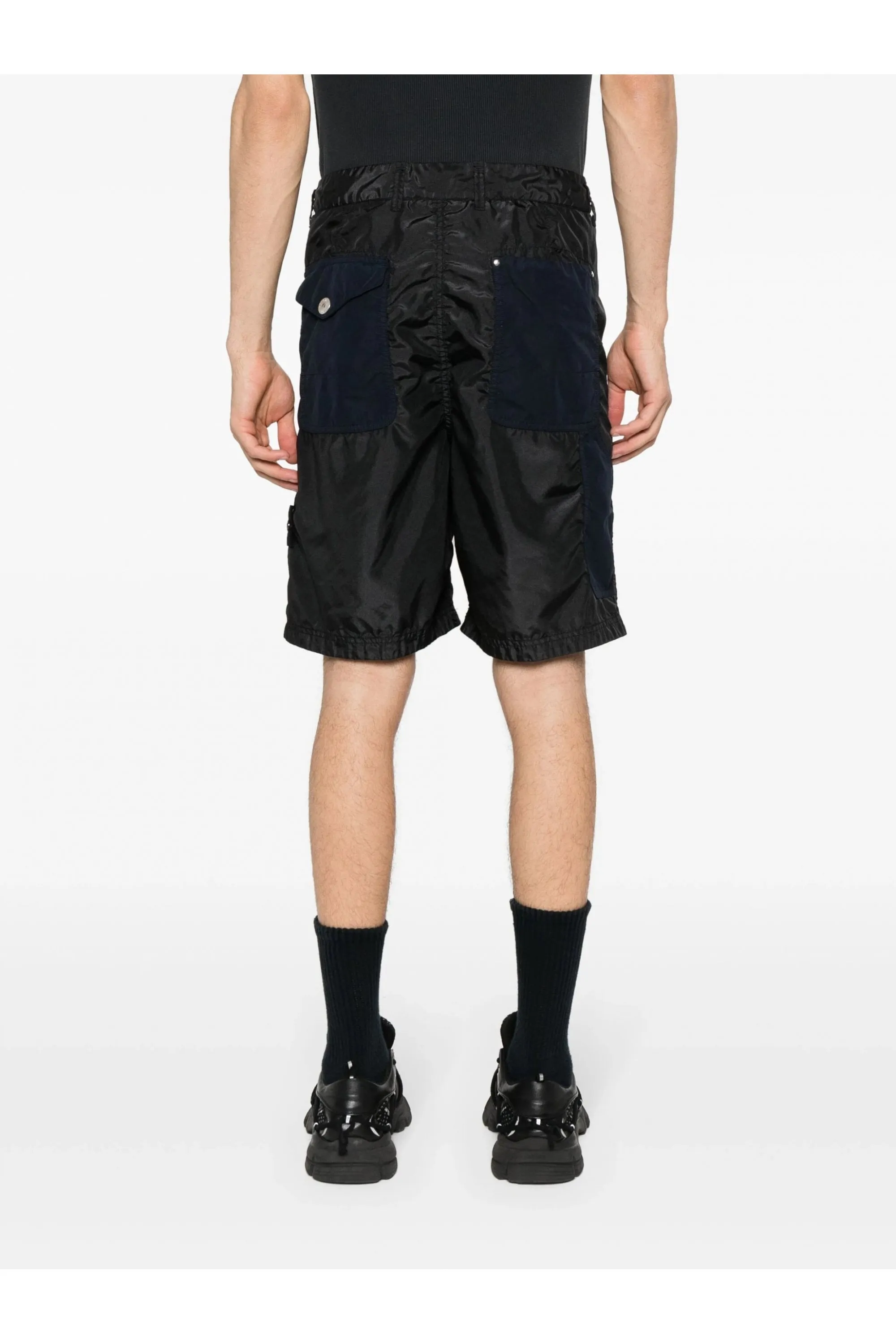 Mid Length Shorts Navy