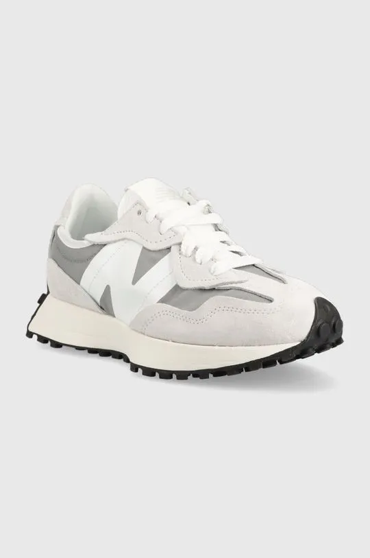 New Balance 327 Grey Matter White U327WED