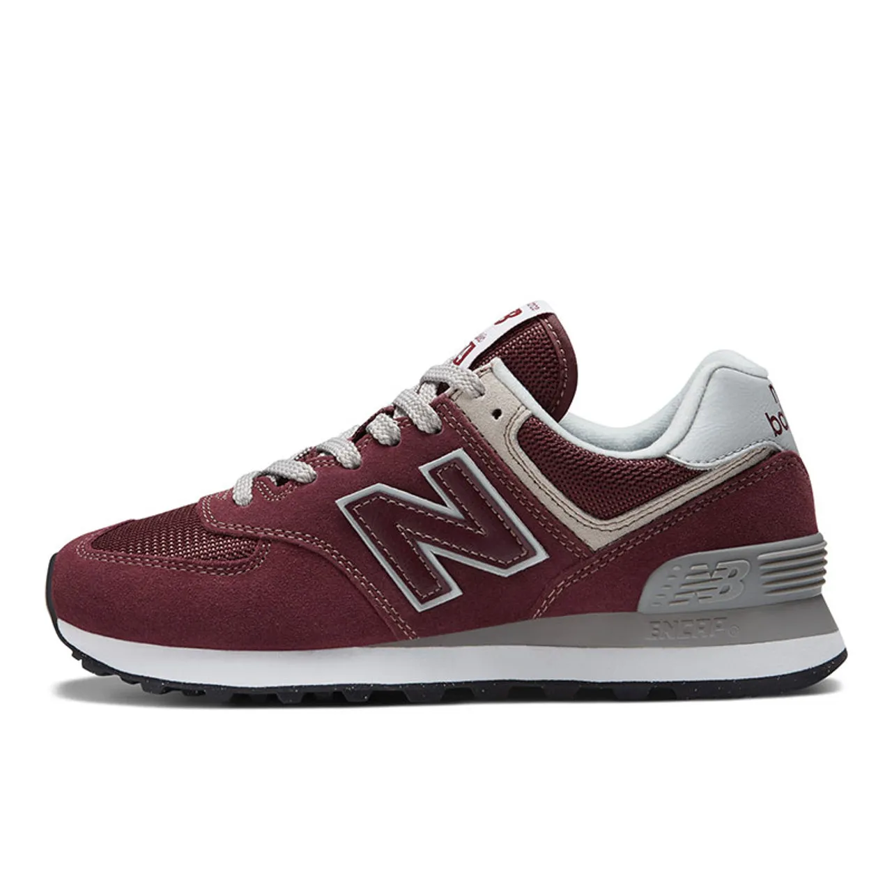 New Balance WL574V3 CORE Women's Lifestyle Sneakers Burgundy with White