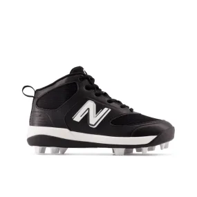 New Balance Youth 3000 V6 Rubber Molded Baseball Cleat - J3000BK6