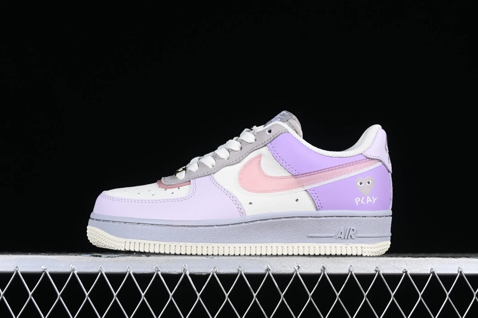 Nike Air Force 1 07 Beige Purple Grey CJ0304-016