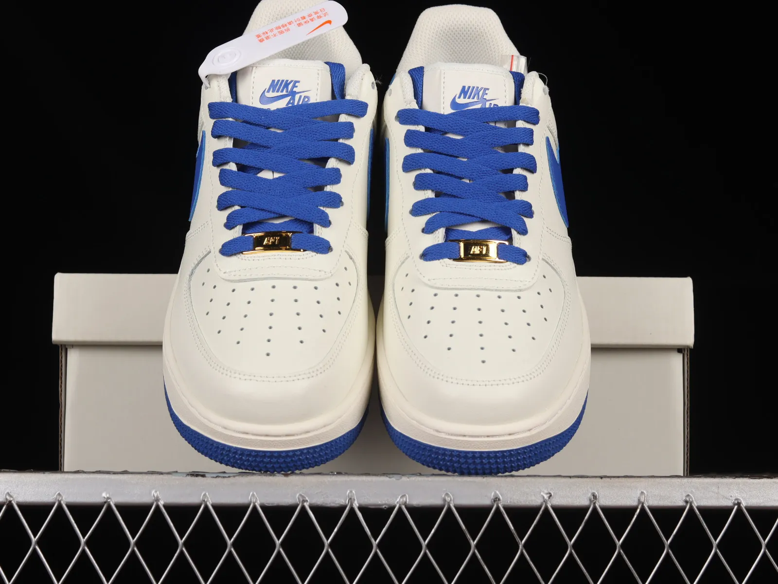 Nike Air Force 1 07 Low Beige Royal Blue SP0758-025