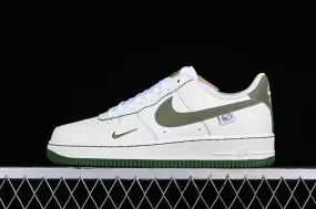 Nike Air Force 1 07 Low Lafite Olive Green White Metallic Gold FB1839-213