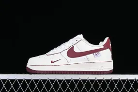 Nike Air Force 1 07 Low Lafite White Red Metallic Gold FB1839-215