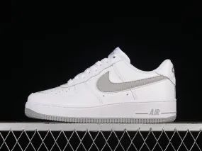 Nike Air Force 1 07 Low Swoosh White Grey CV5696-961