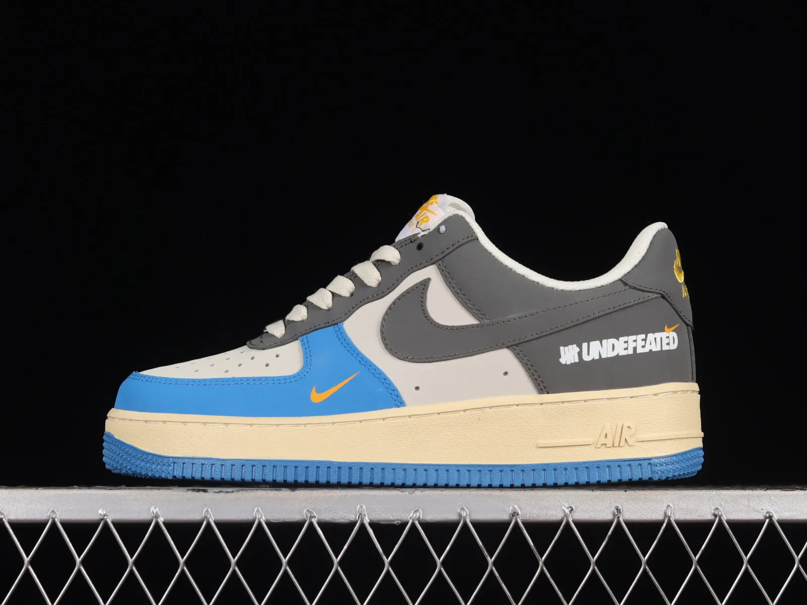 Nike Air Force 1 07 Low UNDEFEATED Dark Grey Blue Gold 315122-005