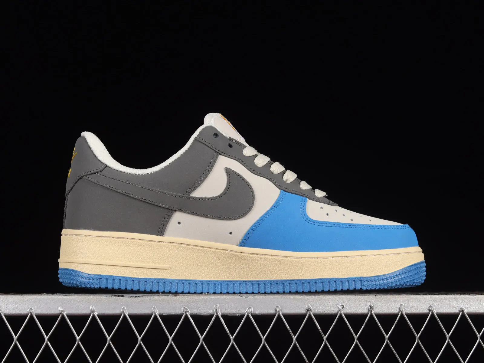 Nike Air Force 1 07 Low UNDEFEATED Dark Grey Blue Gold 315122-005