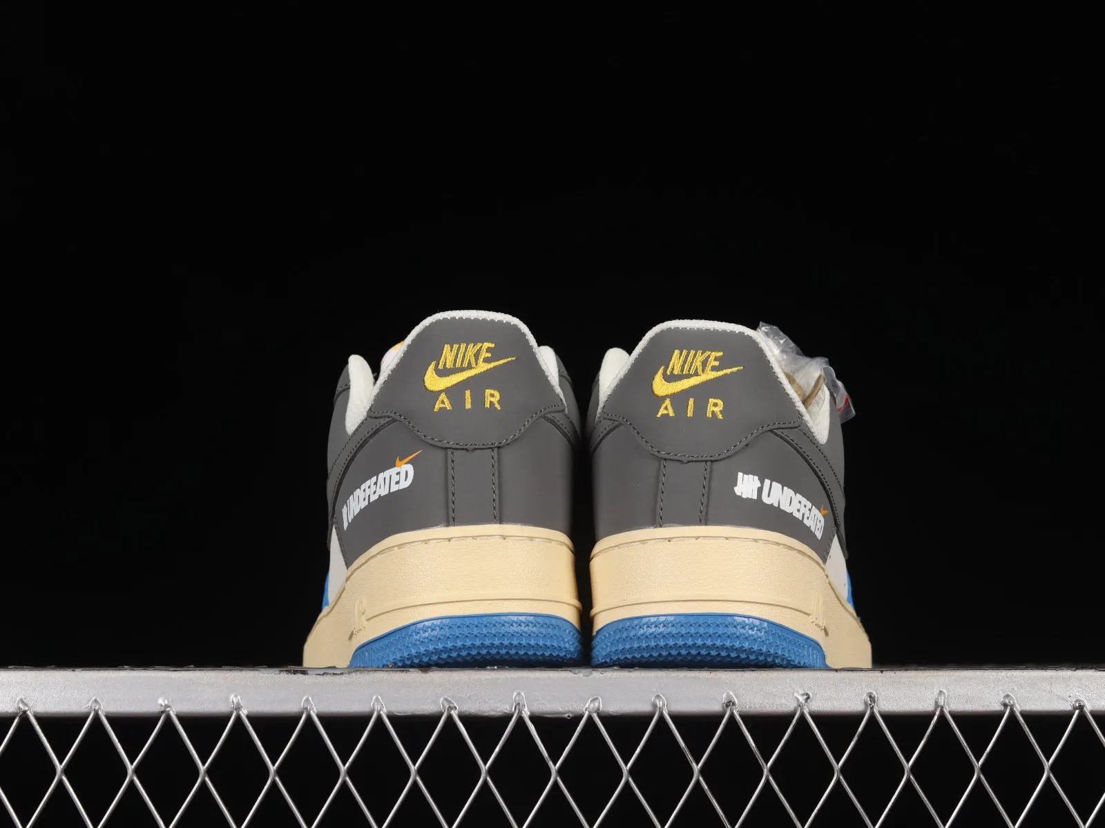 Nike Air Force 1 07 Low UNDEFEATED Dark Grey Blue Gold 315122-005